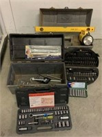Tuff-Box, Tool Boxes with Tools- Socket Sets,