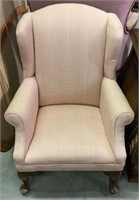 Child's Upholstered Wingback Chair