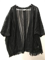 STREETWEAR SXCIETY WOMEN'S KIMONO TOP SIZE LARGE