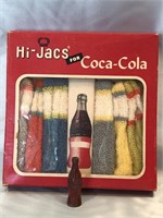 VINTAGE COCA COLA BOTTLE KOOZY AND MINIATURE