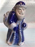 7 INCH ELDRETH SALT GLAZED SANTA 2009