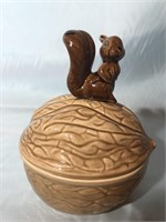 VINTAGE ADORABLE SQUIRREL ATOP THIS JAPAN MADE
