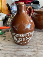 Vintage Mountain Dew Jug