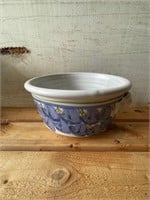 Large Signed Pottery Bowls
