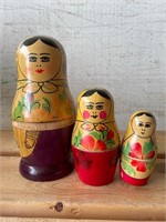 Vintage Matryoshka (Nesting) Dolls