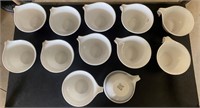 Correlle by Corning Ware coffee cups lot of 12