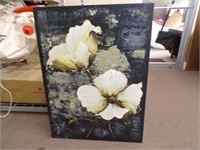 29 X 40 CANVAS OF FLOWERS