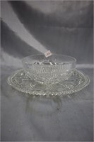 glass platter bowl