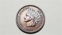 1866 Indian Head Cent Penny Extremely High Grade
