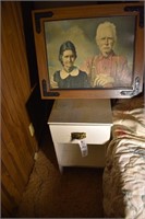 Picture and side table