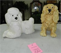 Large Ceramic Dog Statues