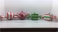 4 Giant Candy Ornaments 15 inches long