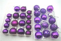 Purple Ornaments