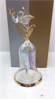8 inch Angel Bell Handcrafted Glass