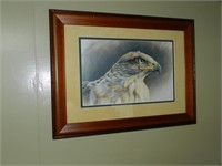 Wood Framed Eagle