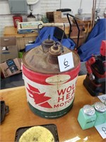 Wolf's Head Motor Oil 5 Gallon Can
