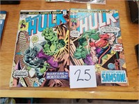 The Incredible Hulk 193 & 195 Comic Books