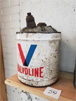 Valvoline 5 Gallon Oil Can