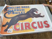 Vintage Ringling Bros Circus Poster