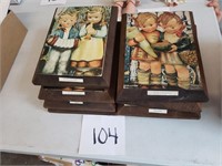 Lot of Pictures on Wood