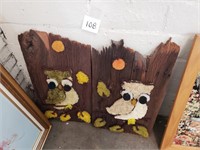 Handmade Owl Artwork