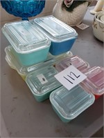 Lot of Pyrex Refrigerator Dishes