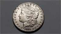 1881 CC Morgan Silver Dollar High Grade