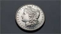 1890 S Morgan Silver Dollar Uncirculated