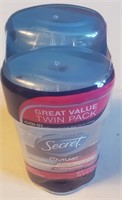 Secret clear gel anti perspirant x2