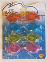 Child goggles 4 pack
