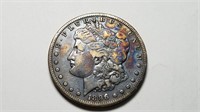 1896 S Morgan Silver Dollar High Grade Toned