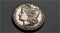 1901 S Morgan Silver Dollar Extremely High Grade