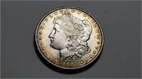 1904 O Morgan Silver Dollar Uncirculated Toned