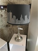 Crystal Decorator Lamp / New York City Theme