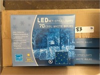 (12) Sets of LED Christmas Lights