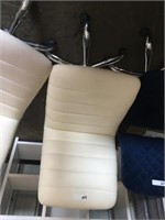 Nice White Leather Computer Chair