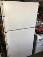White GE Refrigerator (31" W x 67" T)