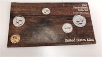 1985 Coin Set Uncirculated D & P Mint Marks