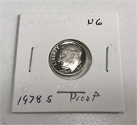 1978s Dime Proof Ng