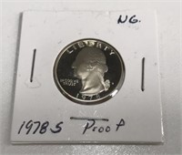 1978s Quarter Proof Ng