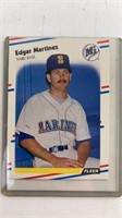 1988 Fleer Rookie Edgar Martinez Baseball Card