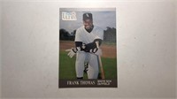 1991 Fleer Ultra Frank Thomas Baseball Card