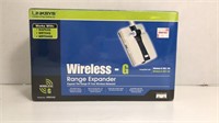 Range Expander Wireless-g Linksys Sealed