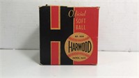 Official Hardwood Softball 12 In