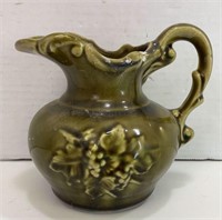 Creamer Brown/green Ceramic