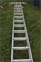 24' Aluminum Ext. Ladder & Stabilizer 250lb. Rate