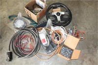 Copper, Electric Wire, Steering Wheels & Paint Gun