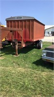 Homemade GN trailer with 16’ Obeco grain box