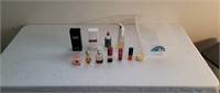 Assortment of perfumes and colognes