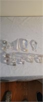 10 glass perfume and bottle stoppers